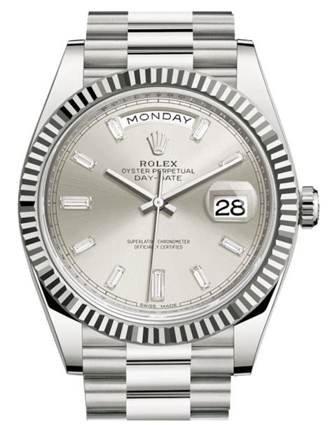 rolex day date silver replica|Rolex datejust copies.